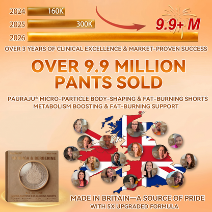🧧✨PAURAJU® 30-Min All-in-One Micro-Particle Fat-Burning Shorts✅Ignites deep microcirculation to melt fat, flush toxins, and reverse metabolic aging.