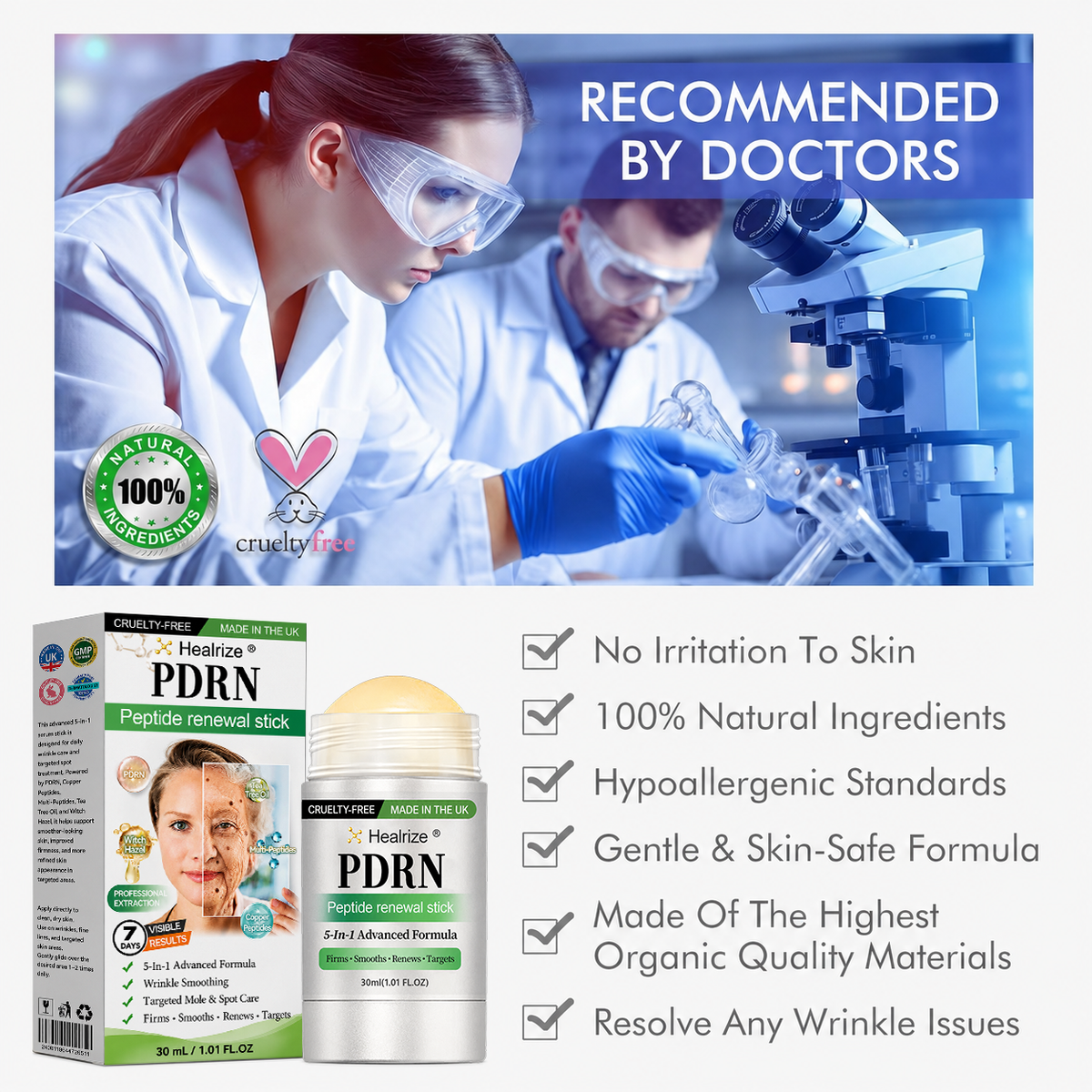 𝑯𝒆𝒂𝒍𝒓𝒊𝒛𝒆® 🧬𝑷𝑫𝑹𝑵 𝑨𝒏𝒕𝒊-𝑨𝒈𝒊𝒏𝒈 & 𝑻𝒂𝒓𝒈𝒆𝒕𝒆𝒅 𝑺𝒑𝒐𝒕 𝑹𝒆𝒏𝒆𝒘𝒂𝒍 𝑺𝒕𝒊𝒄𝒌（𝑯𝒆𝒍𝒑𝒔 𝑺𝒎𝒐𝒐𝒕𝒉 𝑾𝒓𝒊𝒏𝒌𝒍𝒆𝒔, 𝑺𝒖𝒑𝒑𝒐𝒓𝒕 𝑭𝒊𝒓𝒎𝒆𝒓-𝑳𝒐𝒐𝒌𝒊𝒏𝒈 𝑺𝒌𝒊𝒏, 𝒂𝒏𝒅 𝑰𝒎𝒑𝒓𝒐𝒗𝒆 𝑻𝒉𝒆 𝑨𝒑𝒑𝒆𝒂𝒓𝒂𝒏𝒄𝒆 𝑶𝒇 𝑽𝒊𝒔𝒊𝒃𝒍𝒆 𝑺𝒑𝒐𝒕𝒔）
