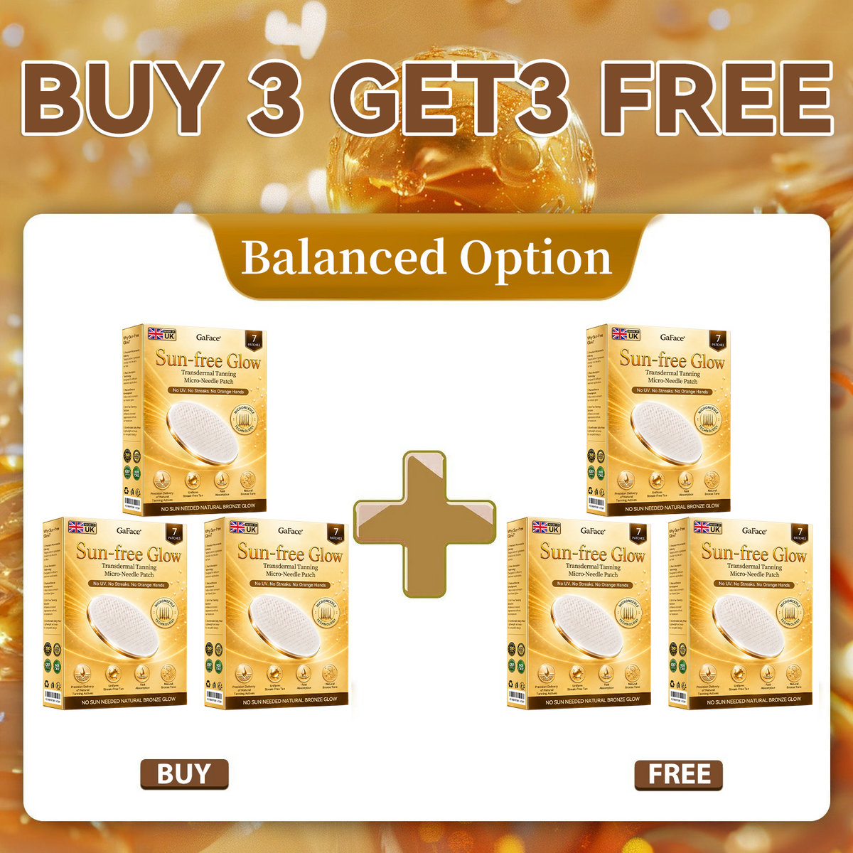𝗚𝗮𝗳𝗮𝗰𝗲®☀️ 💎Sunless Natural Glow Transdermal Tanning Micro-Needle Patch