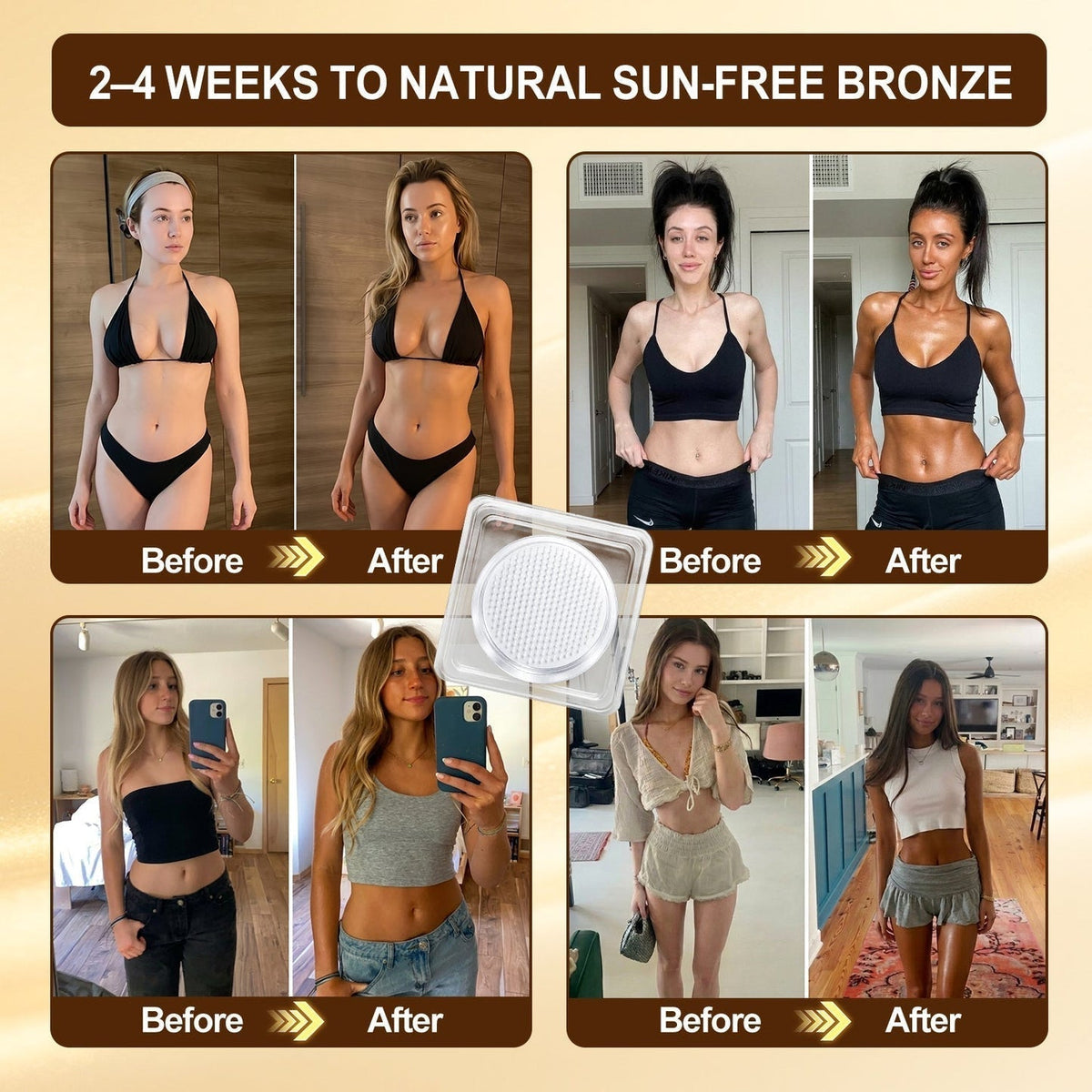 𝗚𝗮𝗳𝗮𝗰𝗲®☀️ 💎Sunless Natural Glow Transdermal Tanning Micro-Needle Patch